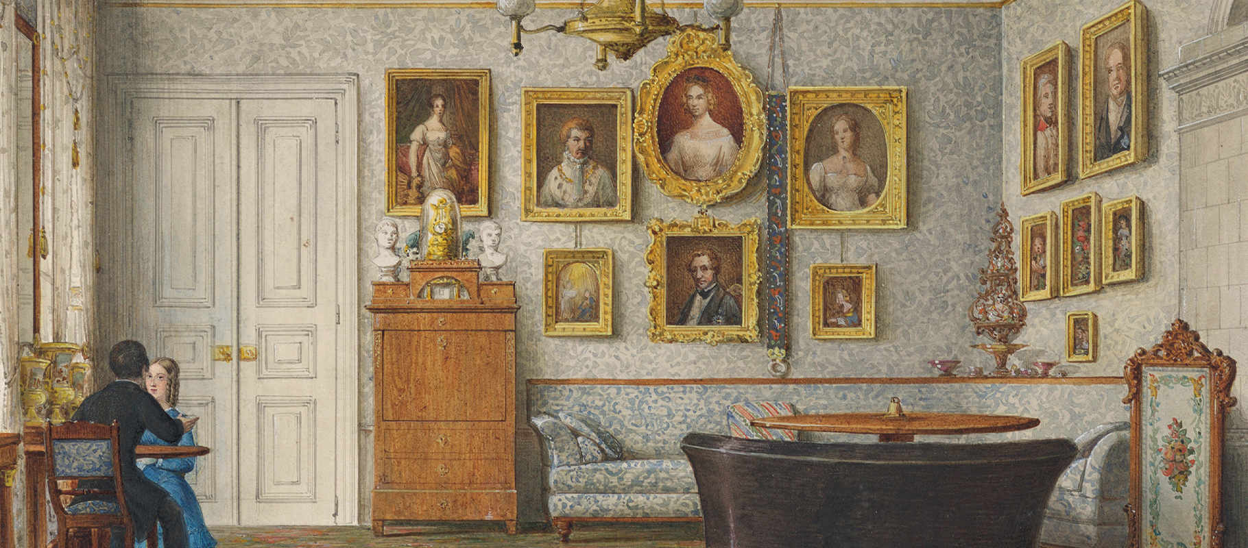 Historic wallpaper restoration in Phoenix heritage home